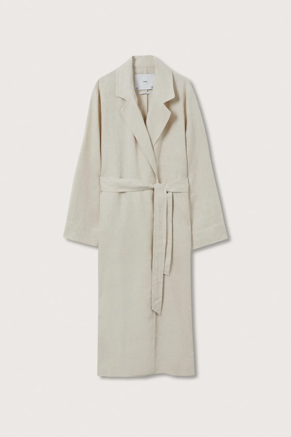 MANGO  Grauer Damen-Trenchcoat 27027109