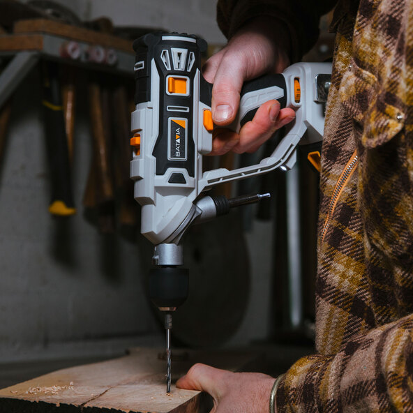 18 V Akku-Bohrschrauber-Set Twin Drill