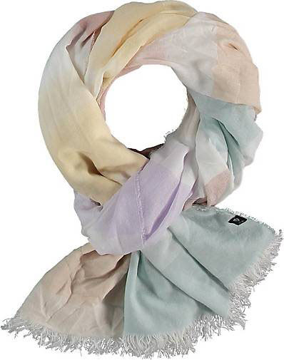 FRAAS Sustainability Edition - Gestreifte Stola mit Crinkle-Effekt