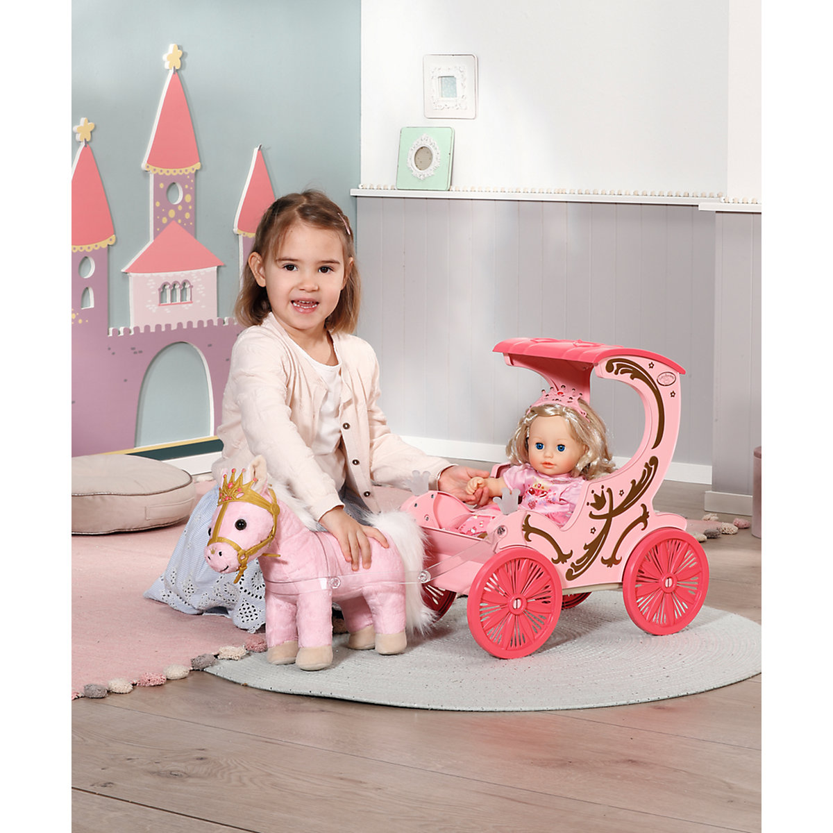 Baby Annabell Little Sweet Kutsche & Pony