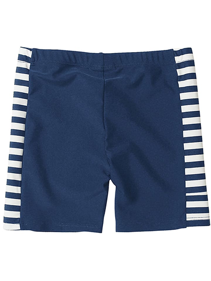 Playshoes Badeshorts in Weiß/ Dunkelblau günstig kaufen