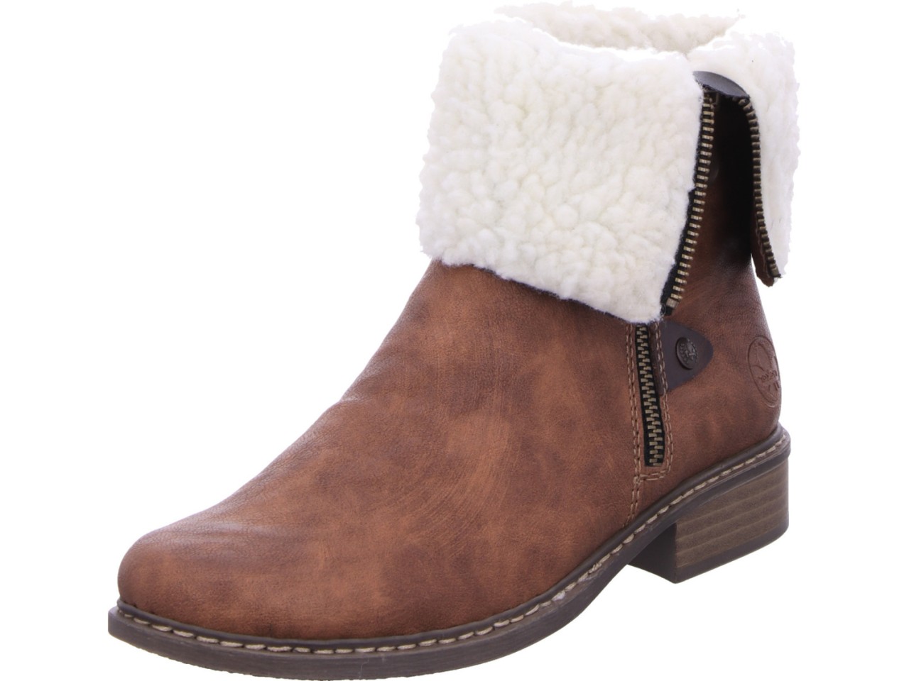 RIEKER Stiefeletten braun