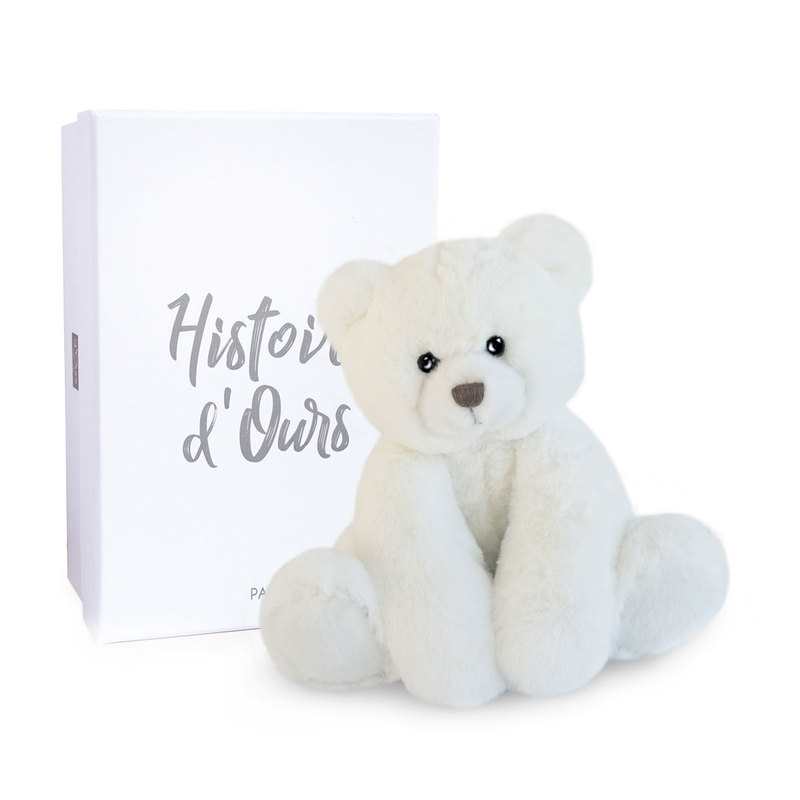 Peluche ours Oscar ivoire 25 cm Histoire d’Ours