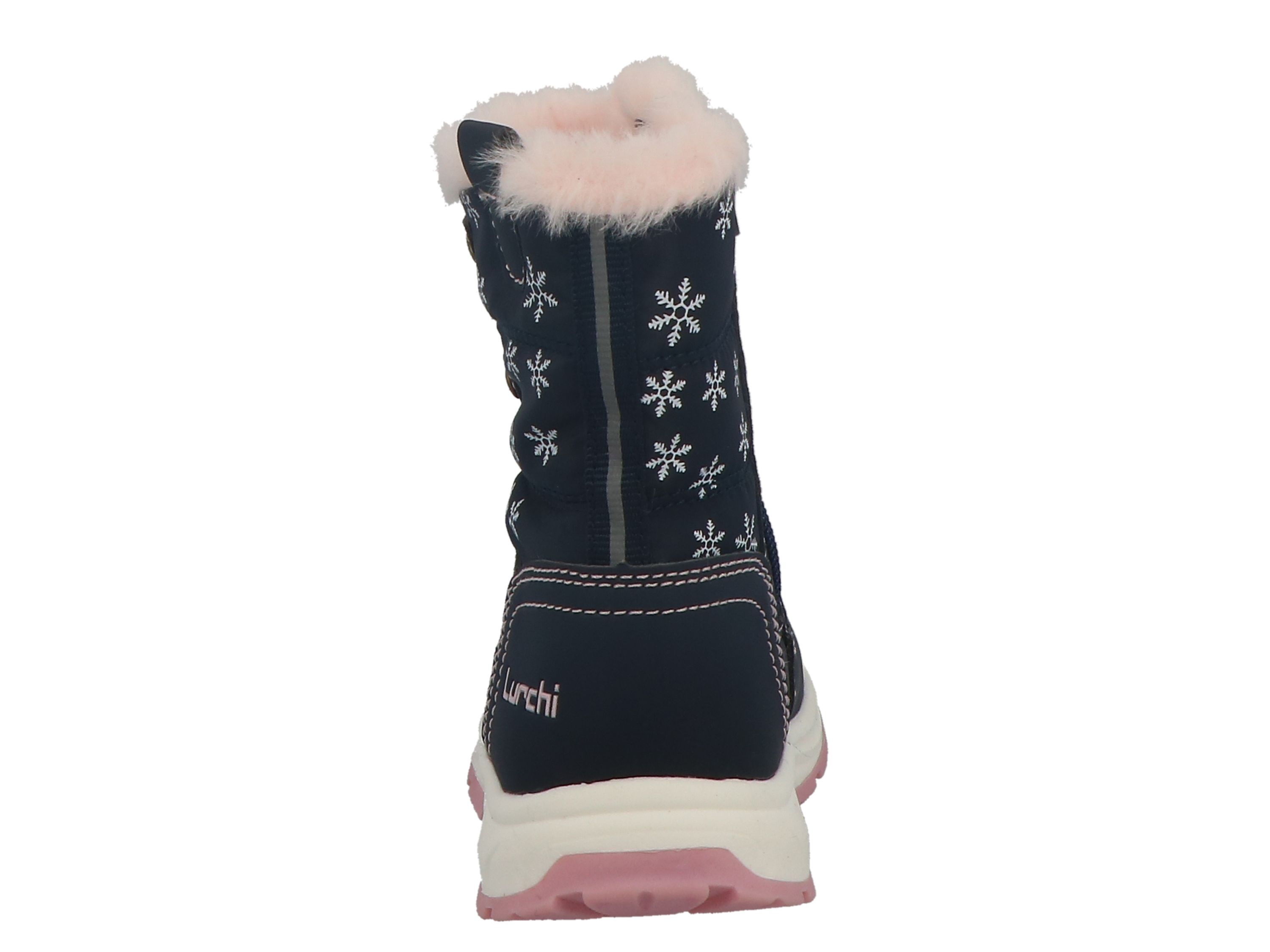 Lurchi Schneestiefel Alby-TEX - navy-rose