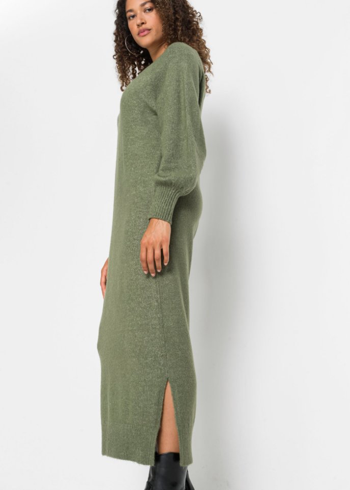 Oversized Strickkleid