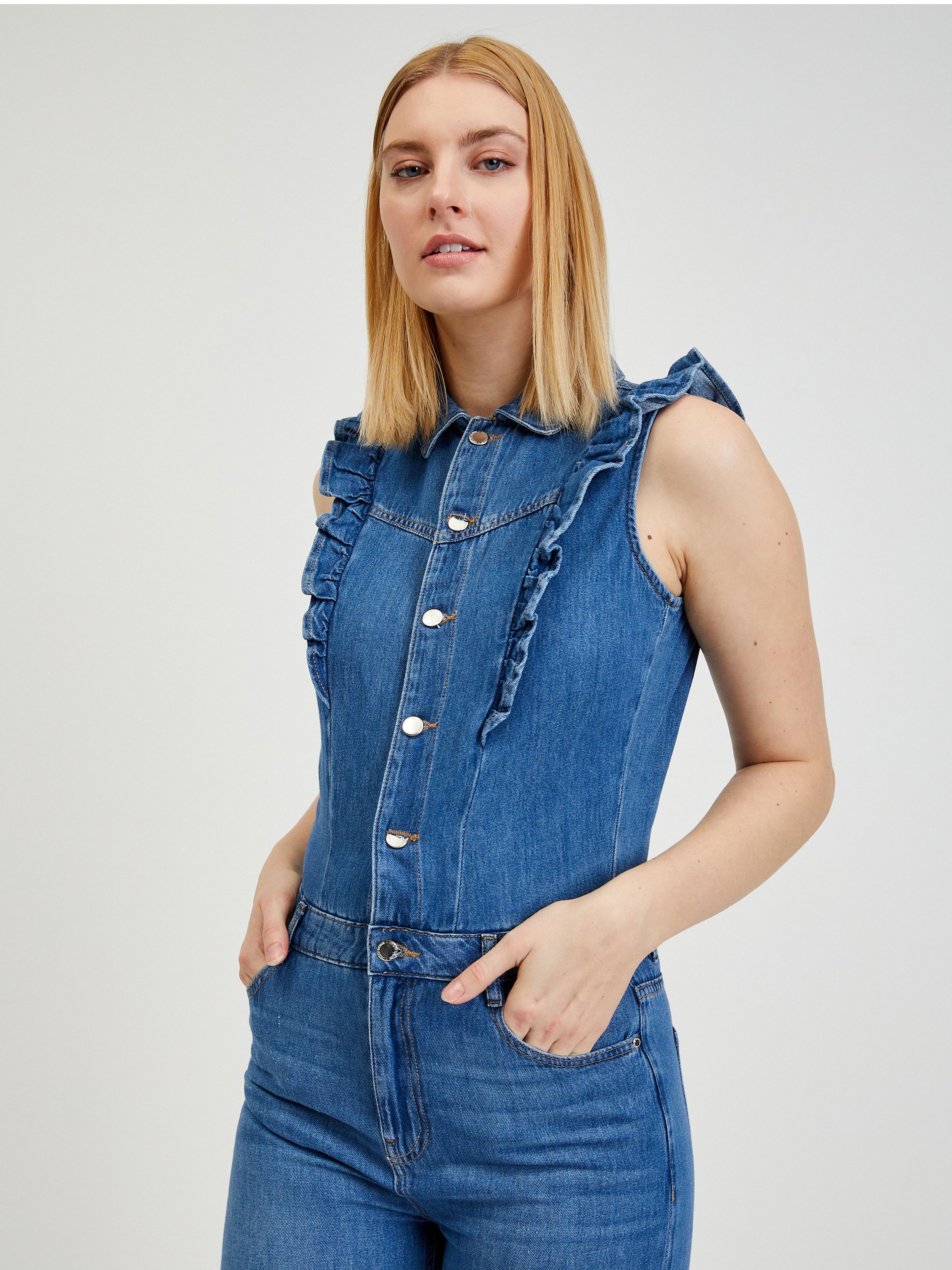 Blauer Jeans Overall ORSAY