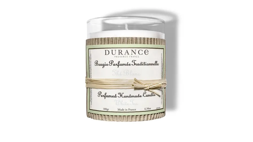 DURANCE Duftkerze Weißer Tee 180 g