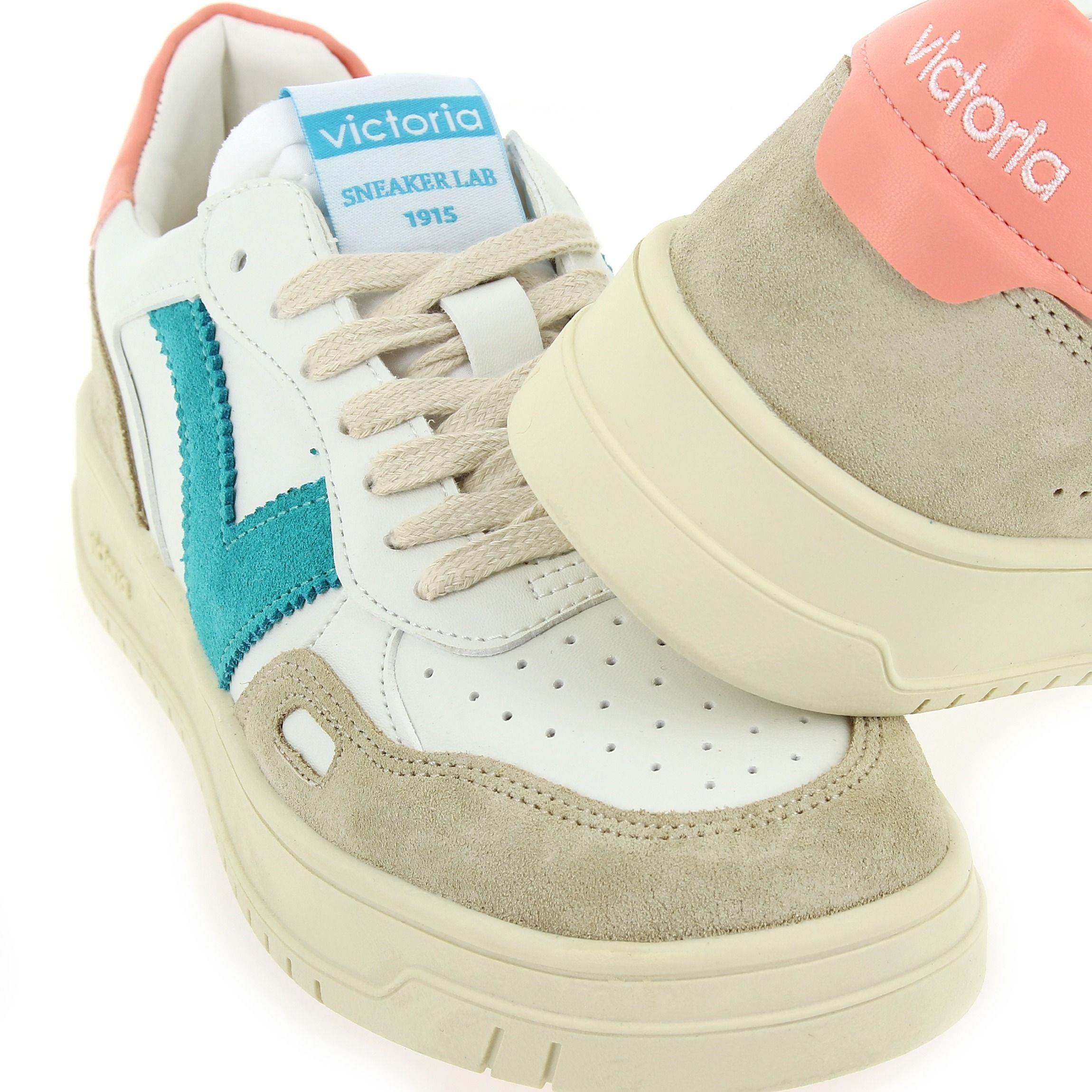 Victoria  1257101 - Blanc Turquoise