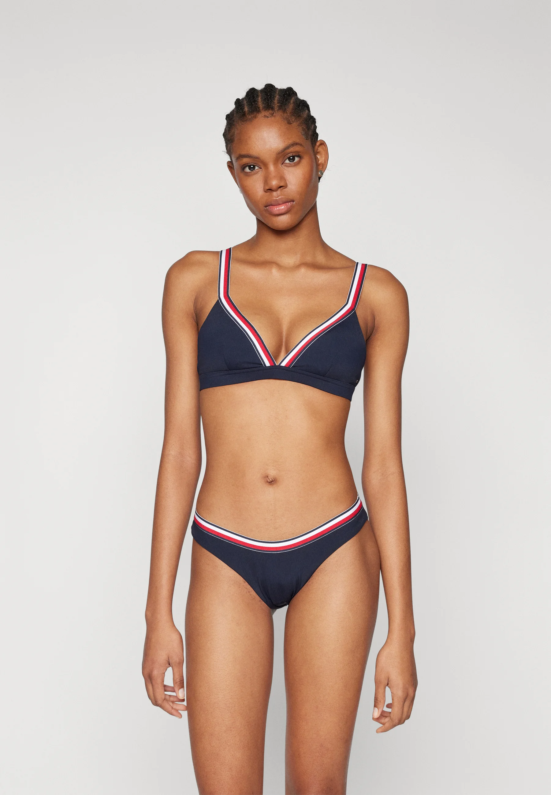 Tommy Hilfiger GLOBAL STRIPE STRIANGLE - Top de bikini