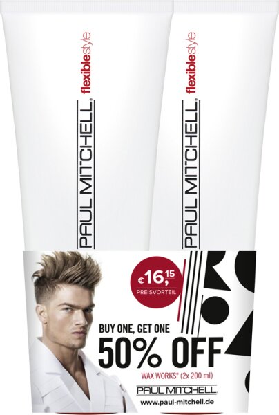 Paul Mitchell Flexiblestyle Wax Works Haarstylingset