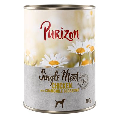 Sparpaket Purizon Single Meat 24 x 400 g