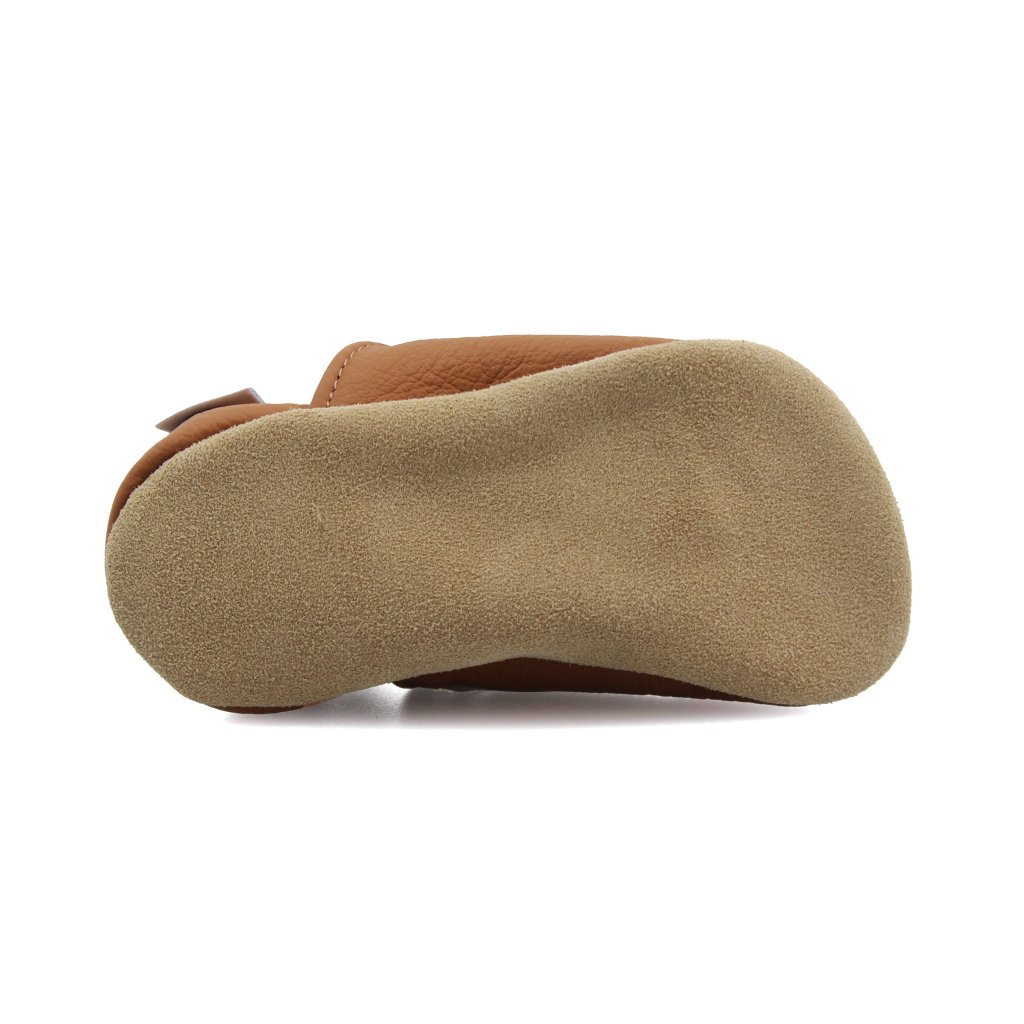 baBice Plain Nugat braune Krabbleschuhe