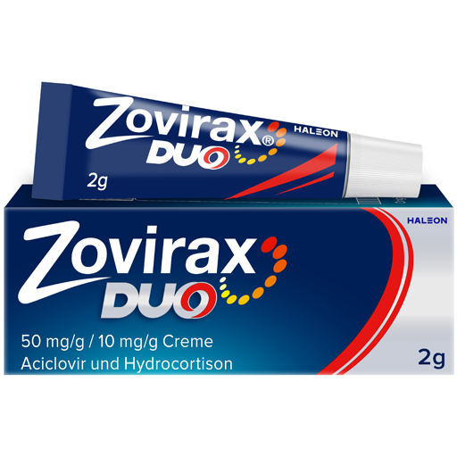 ZOVIRAX Duo 50 mg/g / 10 mg/g Creme  2 g  Creme