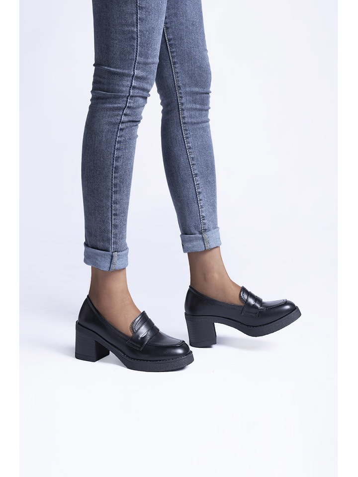C'M Loafer in Schwarz günstig kaufen