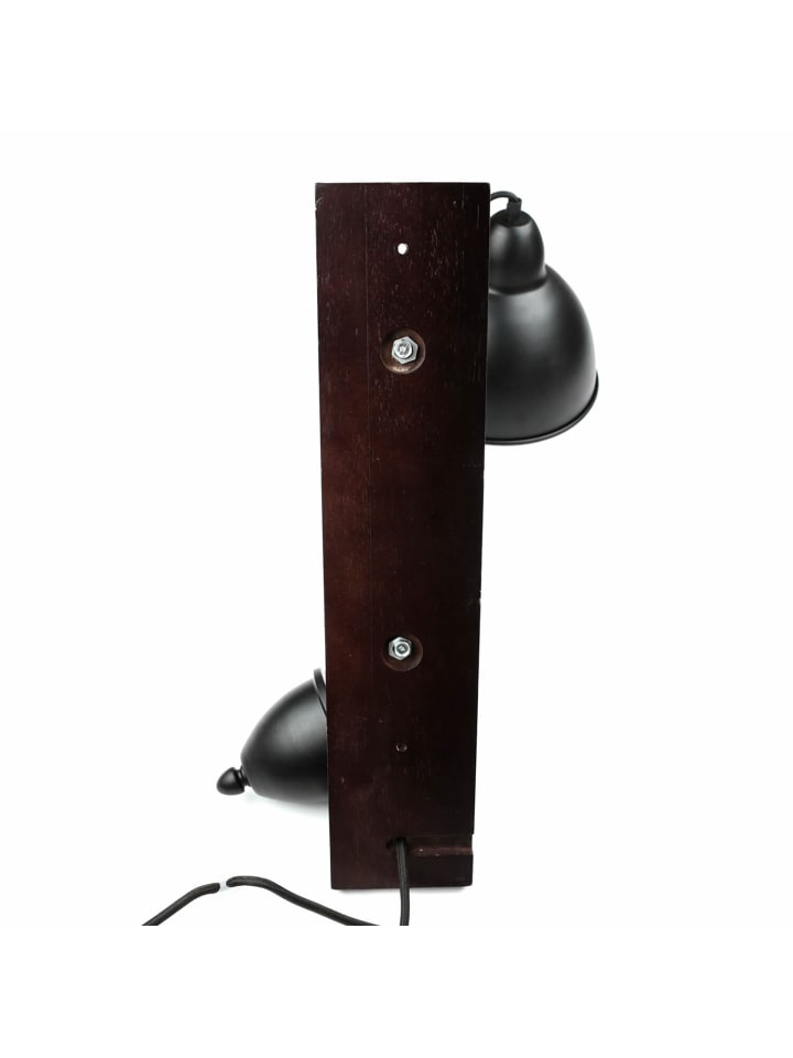 Licht-Erlebnisse Wandlampe in Natur Schwarz günstig kaufen onesize
