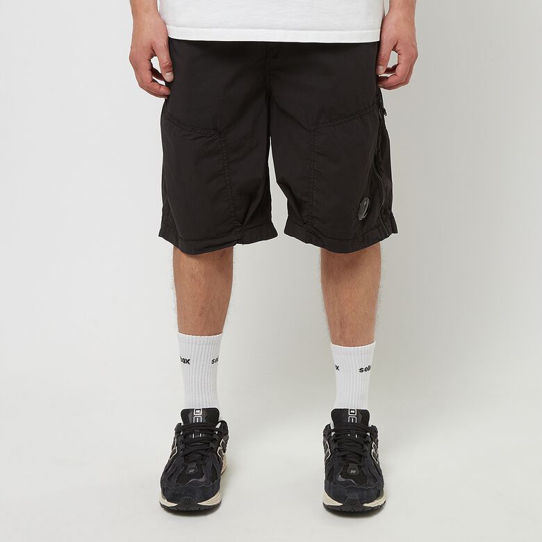 C. P. Company 50 Fili Stretch Shorts black