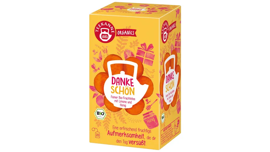 TEEKANNE BIO Dankeschön Früchtetee 50 g