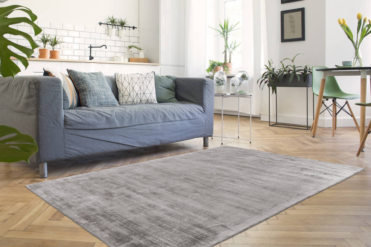 Padiro Teppich Grau 160cm x 230cm