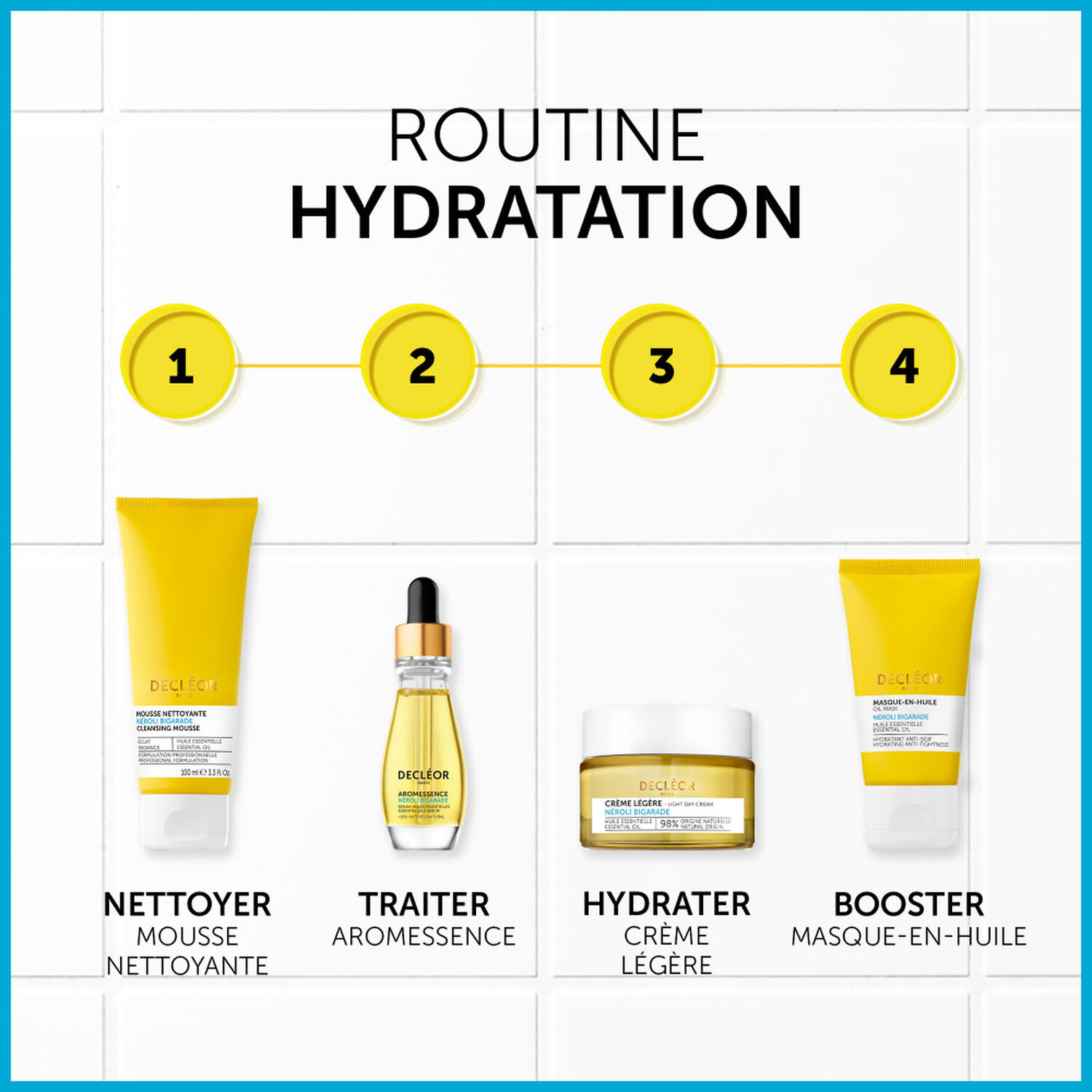 Decléor Aromessence Sérum-Huiles Essentielles Néroli Bigarade Sérum Visage Hydratant 15 ml