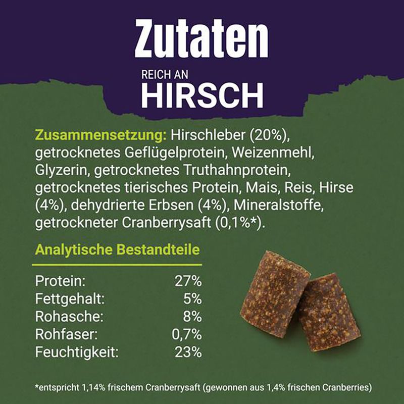 PURINA Adventuros Reich an Hirsch mit Urkorn