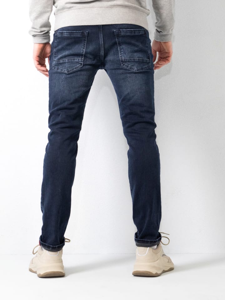 Petrol Industries Slim Fit Jeans Jackson in Blau günstig kaufen