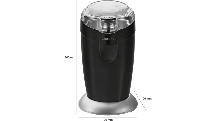 CLATRONIC KSW 3306 Kaffeemühle 120W schwarz