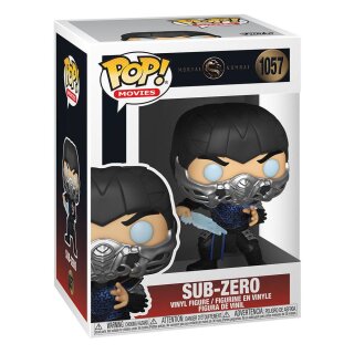 Mortal Kombat Movie POP! Movies Vinyl Figur Sub Zero 9 cm