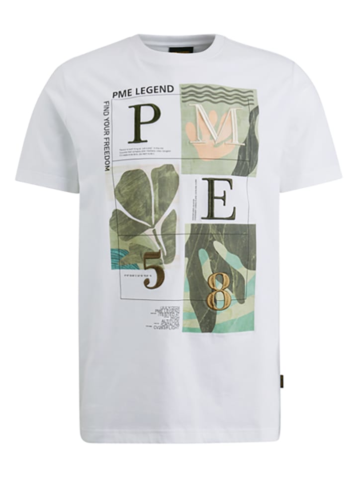 PME Legend Shirt in Weiß günstig kaufen