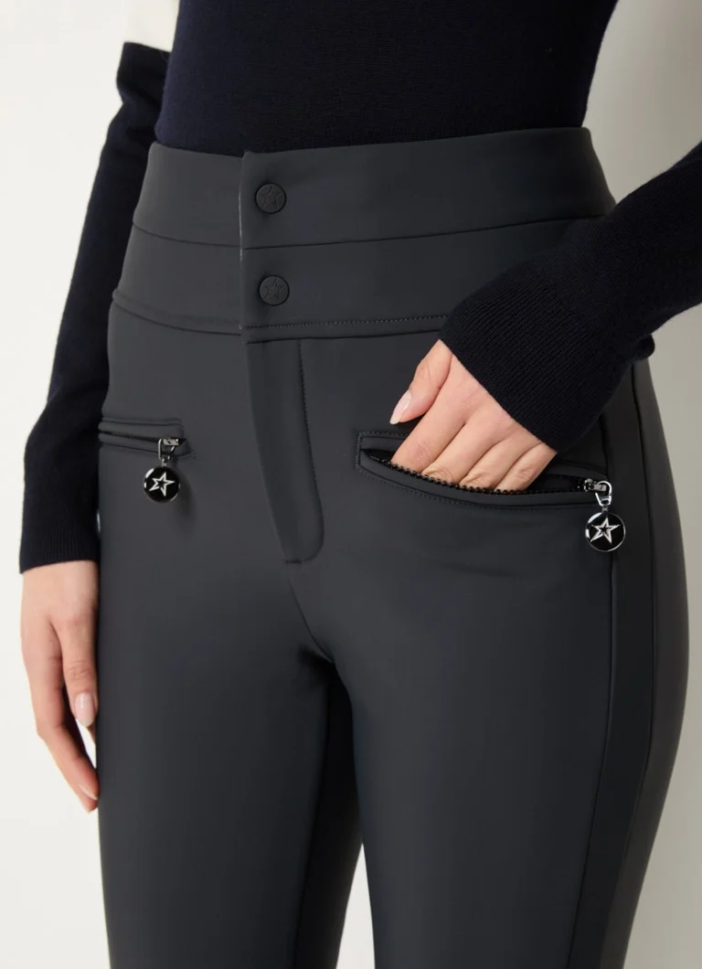 Perfect Moment  Aurora high waist flared fit skibroek met ritszakken