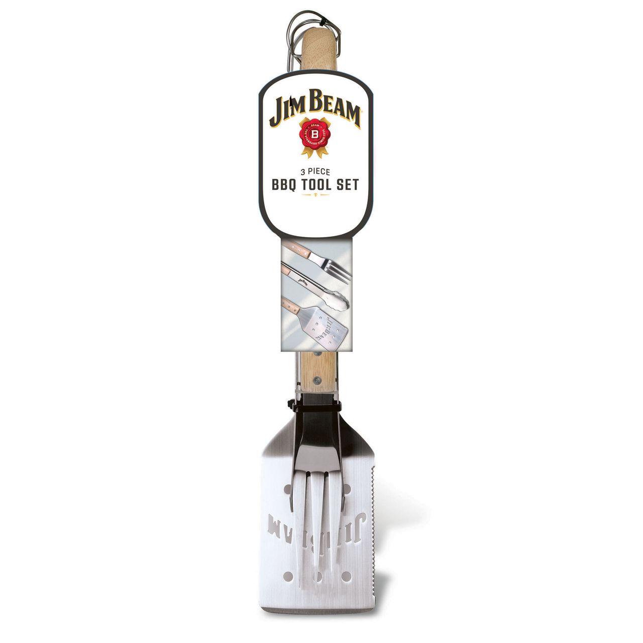 Jim Beam Grillbesteck 3 tlg. inkl. Gabel