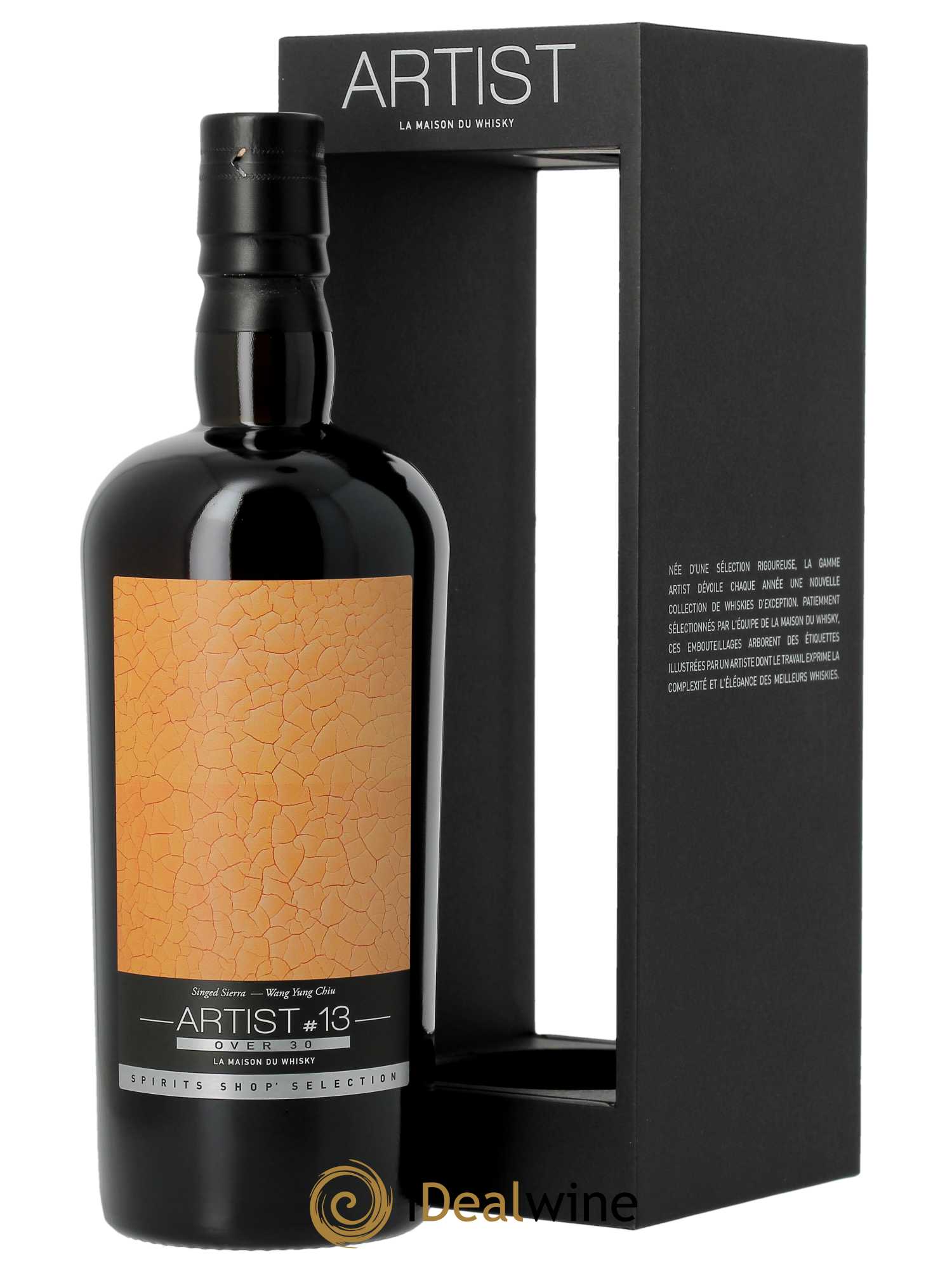 Whisky Glen Garioch Artist 13 Over 30 Spirits Shop Selection  1992 - Lot de 1 Bouteille