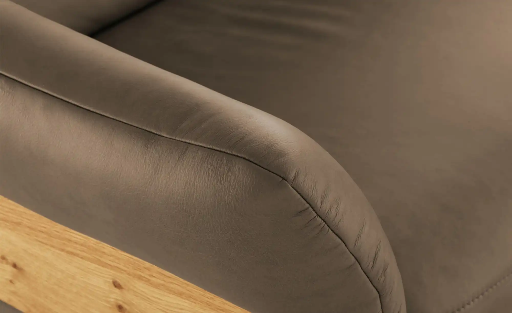 himolla Ecksofa Leder aus Echtleder 1059