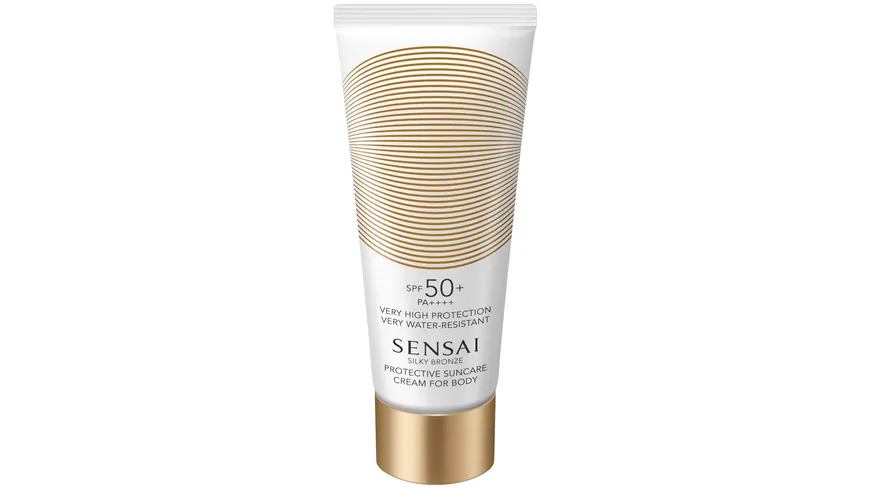 SENSAI Silky Bronze Protective Suncare Cream for Body SPF 50+ 150 ml