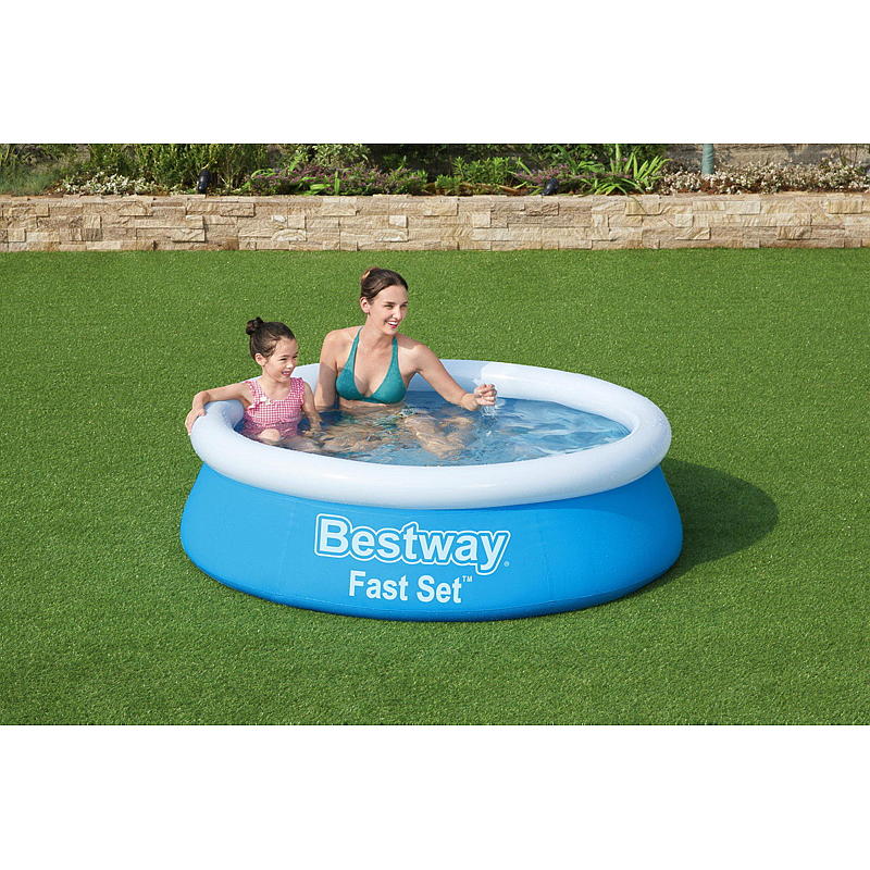 Bestway Badebasseng Rundt, 183 cm, 940 l, Bestway