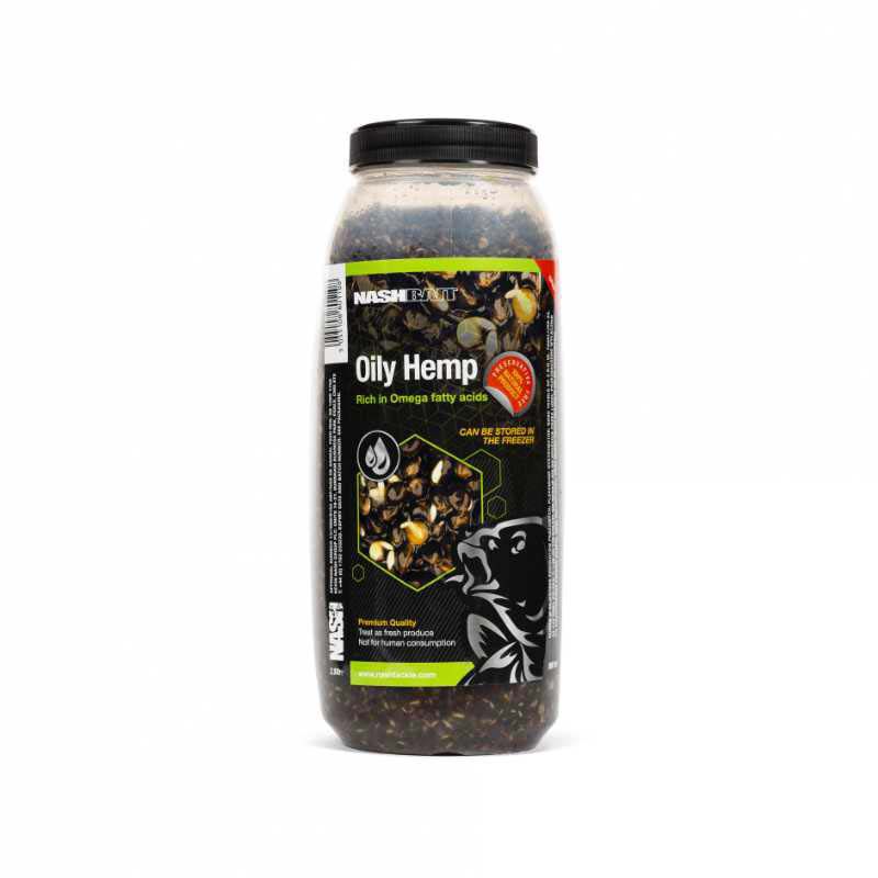 Käyttövalmis öljyinen hampunsiemenneste 2,5 l Nashbait