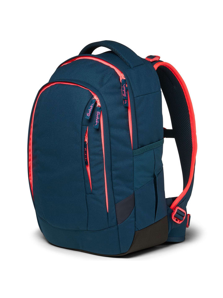 Satch sleek Schulrucksack 45 cm in petrol  pink günstig kaufen onesize