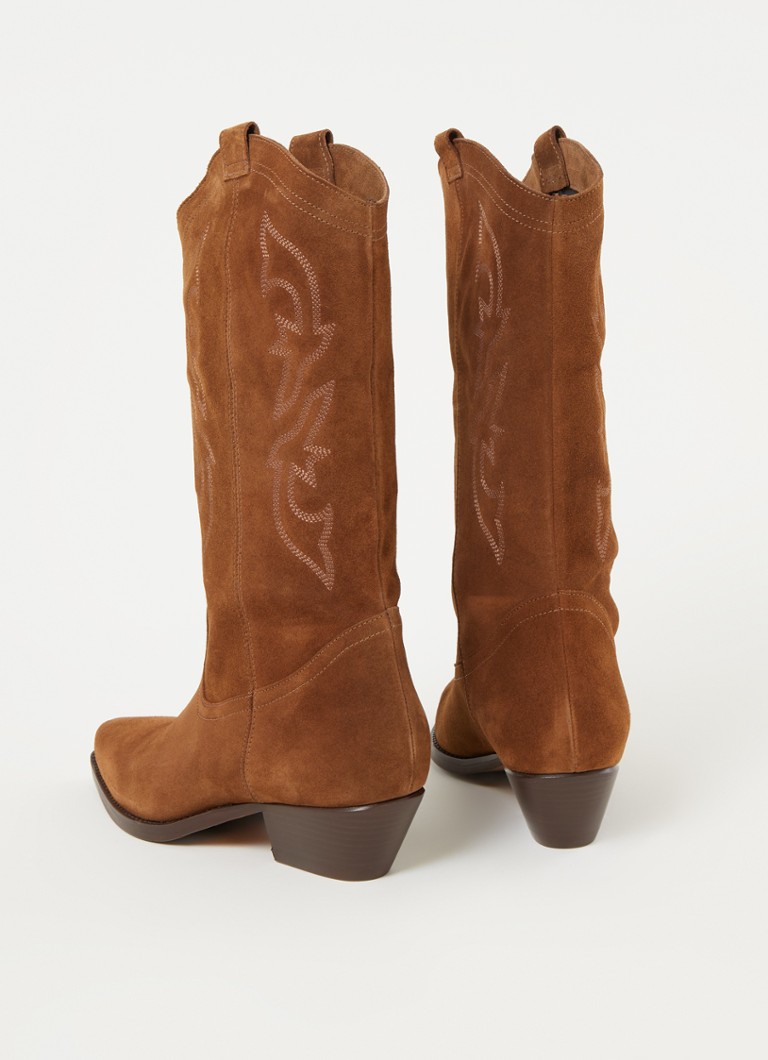 Kowbojskie buty zamszowe Claurys od ba&sh