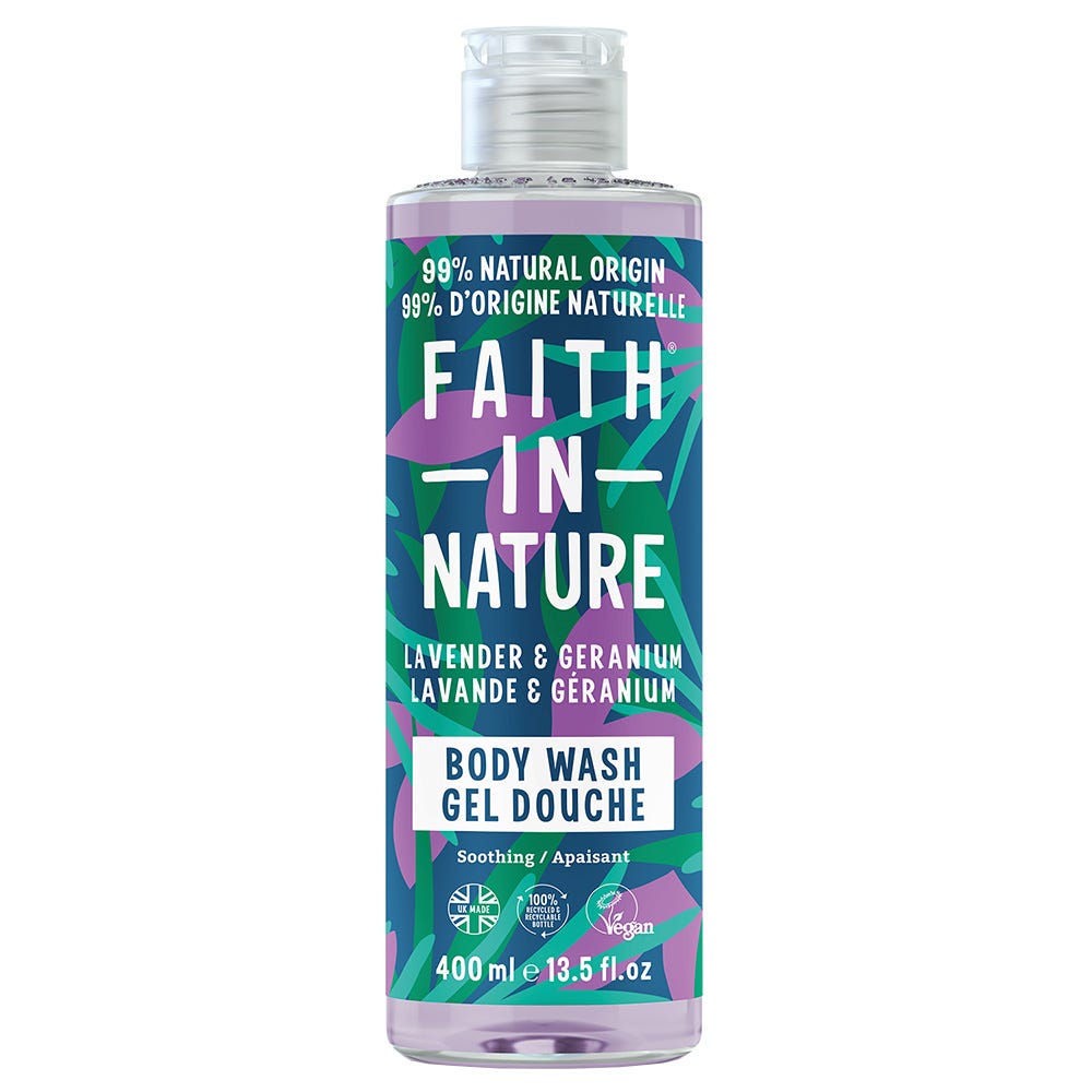 Faith in Nature Lavendel & Geranie Body Wash 400 ml