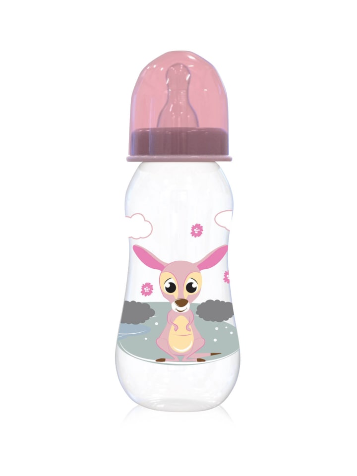 BABY CARE Babyflasche 250 ml Tiere in rosa günstig kaufen onesize