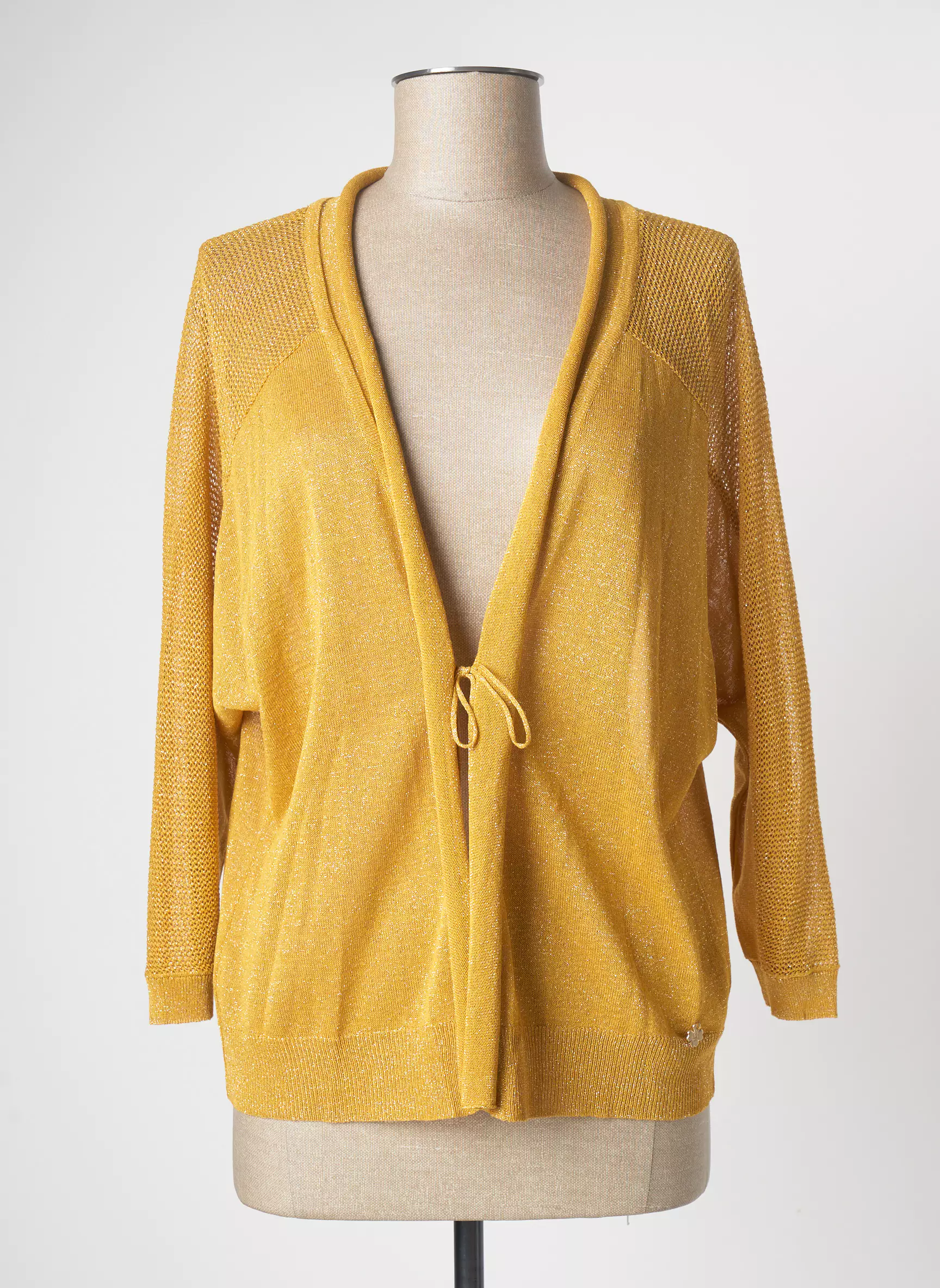 Le Petit Baigneur Cardigans Femme couleur jaune
