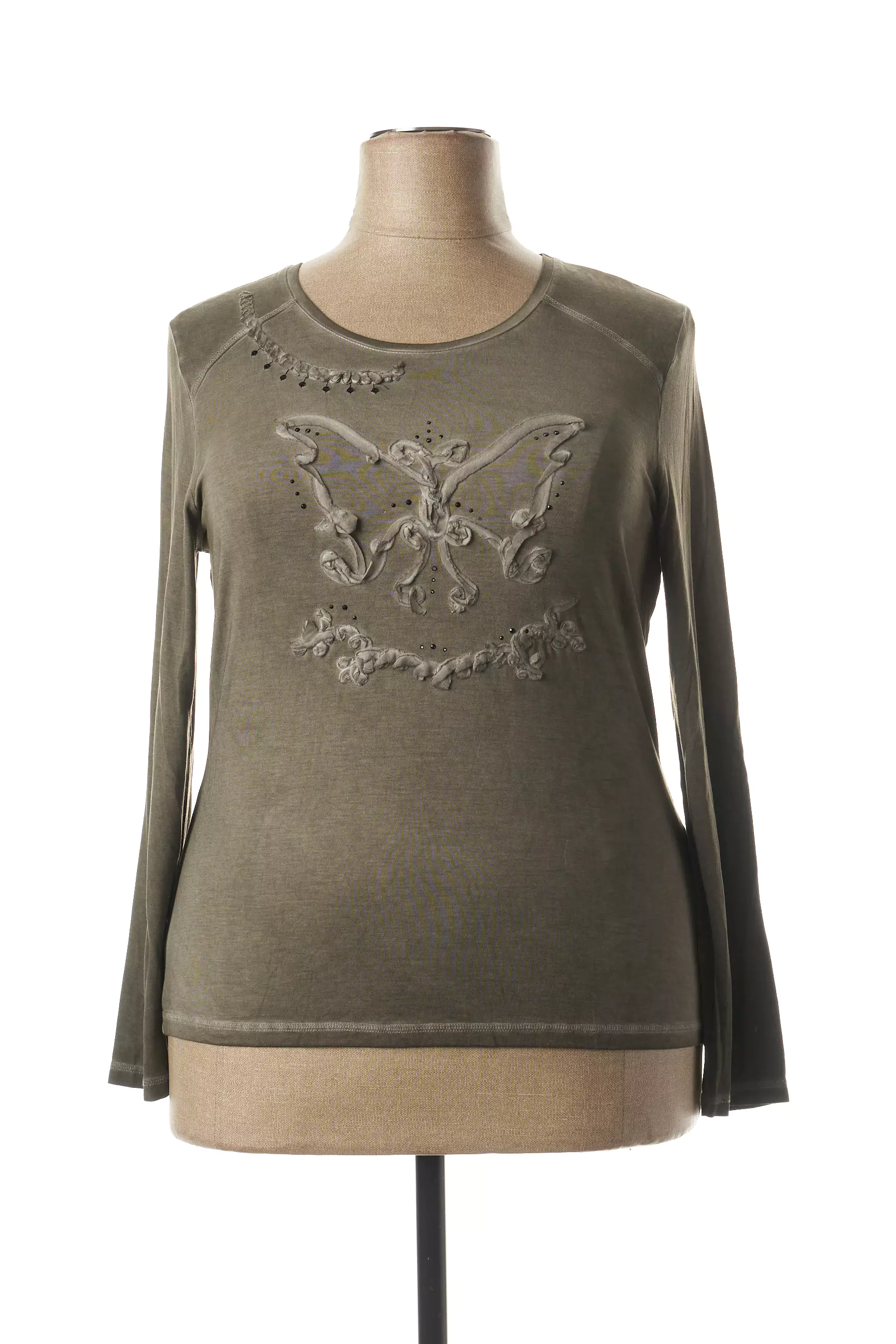 Le Cabestan Tshirts Femme couleur vert