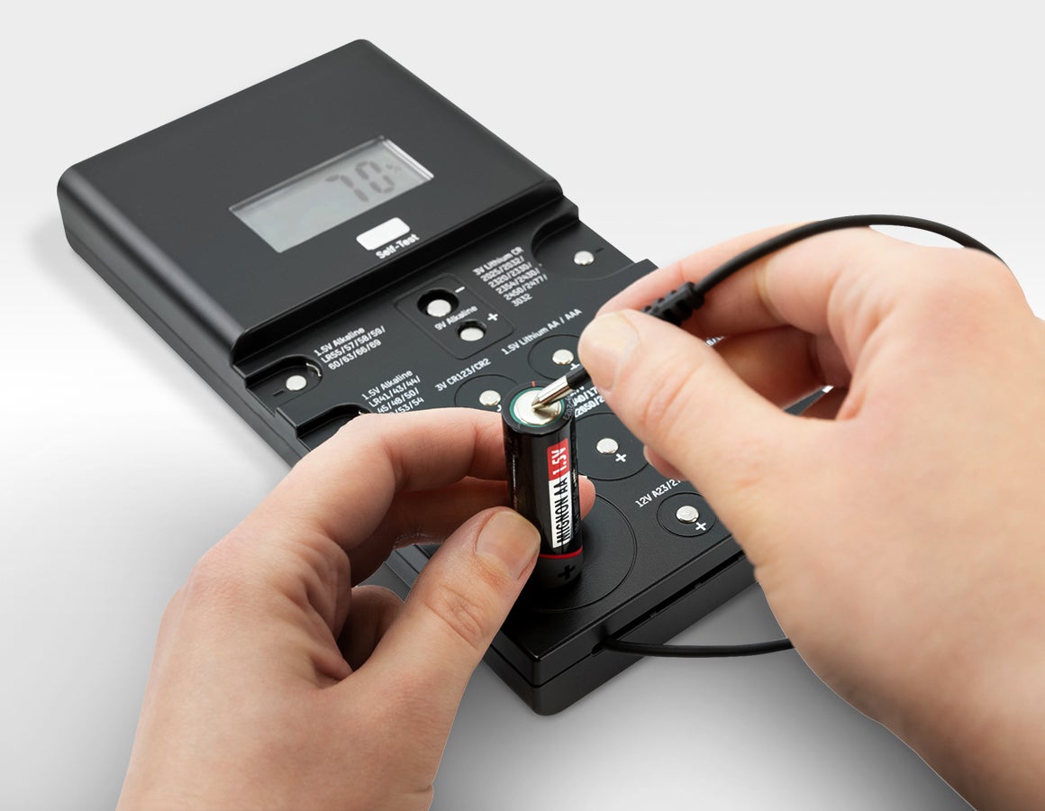 Batterietester LCD