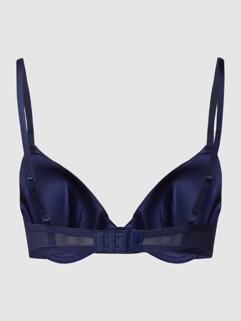Schalen-BH mit verstellbaren Trägern Modell 'Louise' in marineblau
