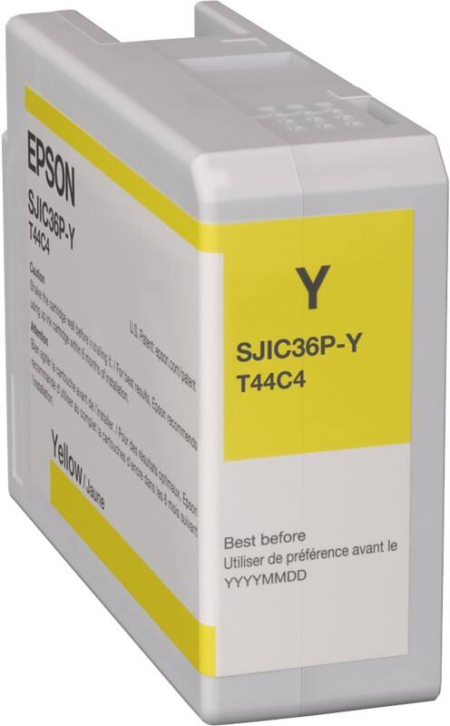 Epson SJIC36PY Original Tintenkartusche C13T44C440 Gelb