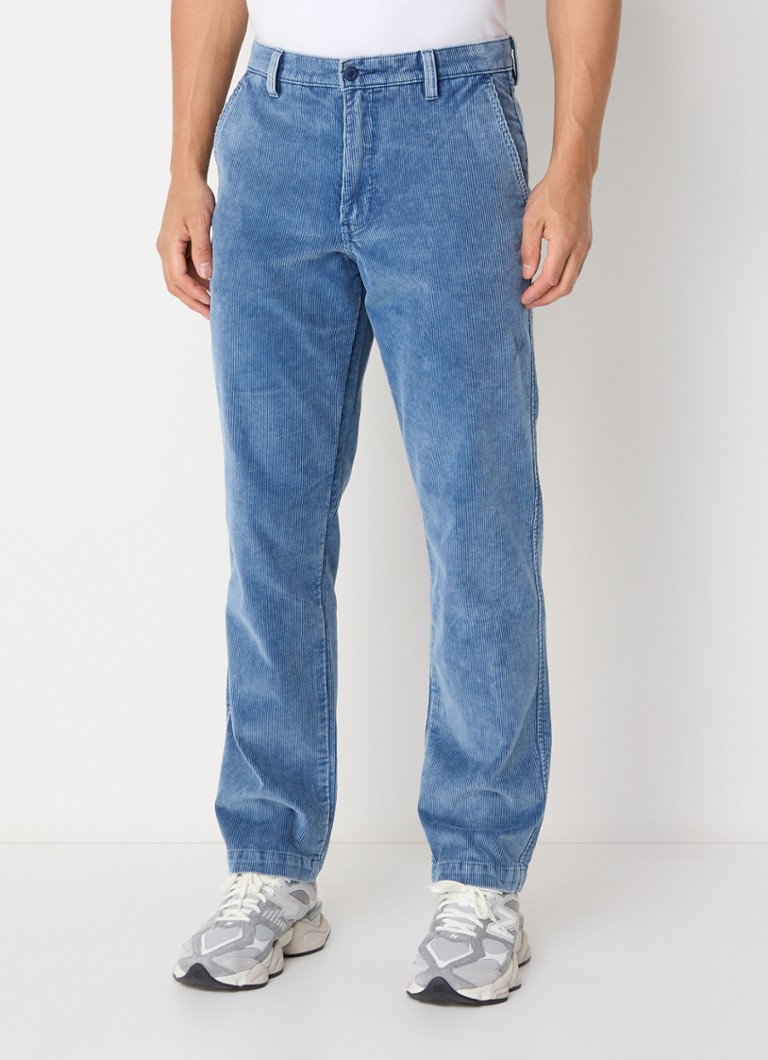 Levi's taisna piegriezuma chino bikses, kas izgatavotas no korduroja