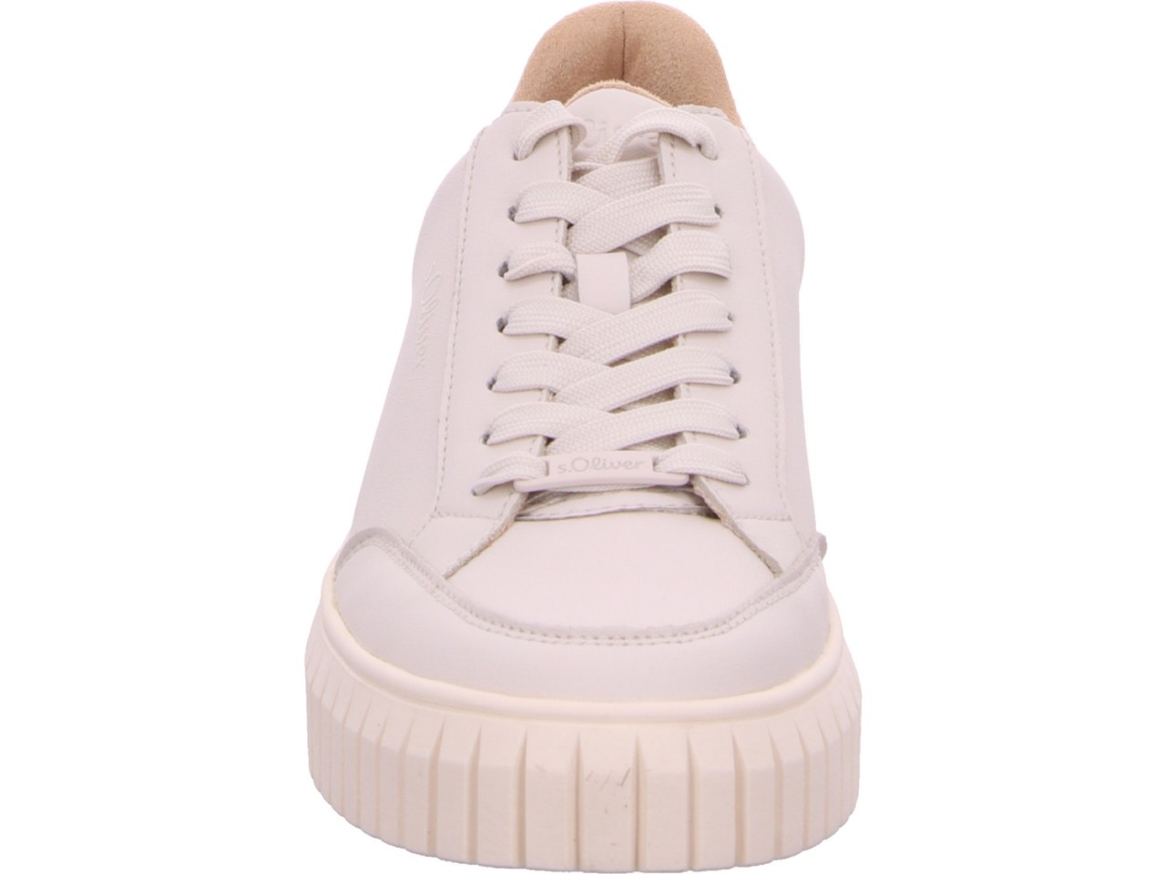 S.OLIVER Freizeit Schnürer beige