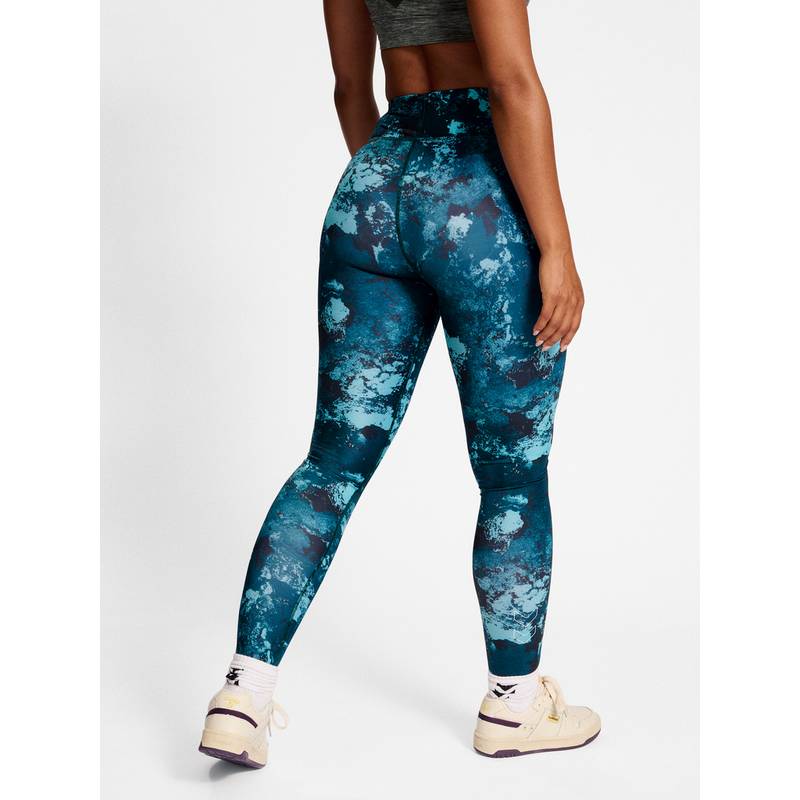 hummel hmlTE DIGI SANDSTORM AOP MW TIGHTS Tights Damen
