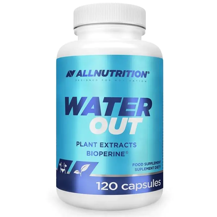 Allnutrition Water Out, Συμπλήρωμα διατροφής που υποστηρίζει την απομάκρυνση της περίσσειας νερού από το σώμα, Κάψουλες