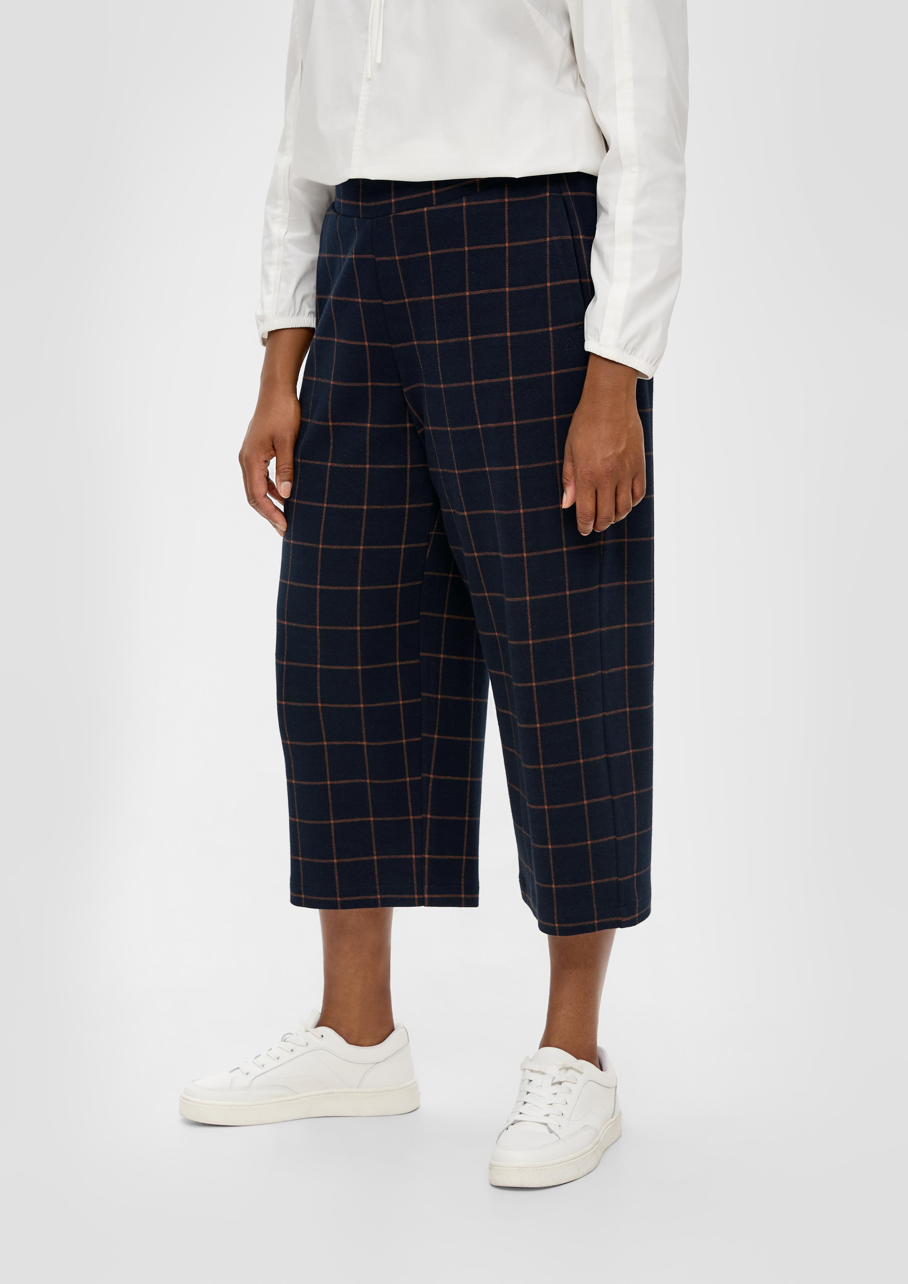 Regular: Culotte im Karomuster  2136778-59N0