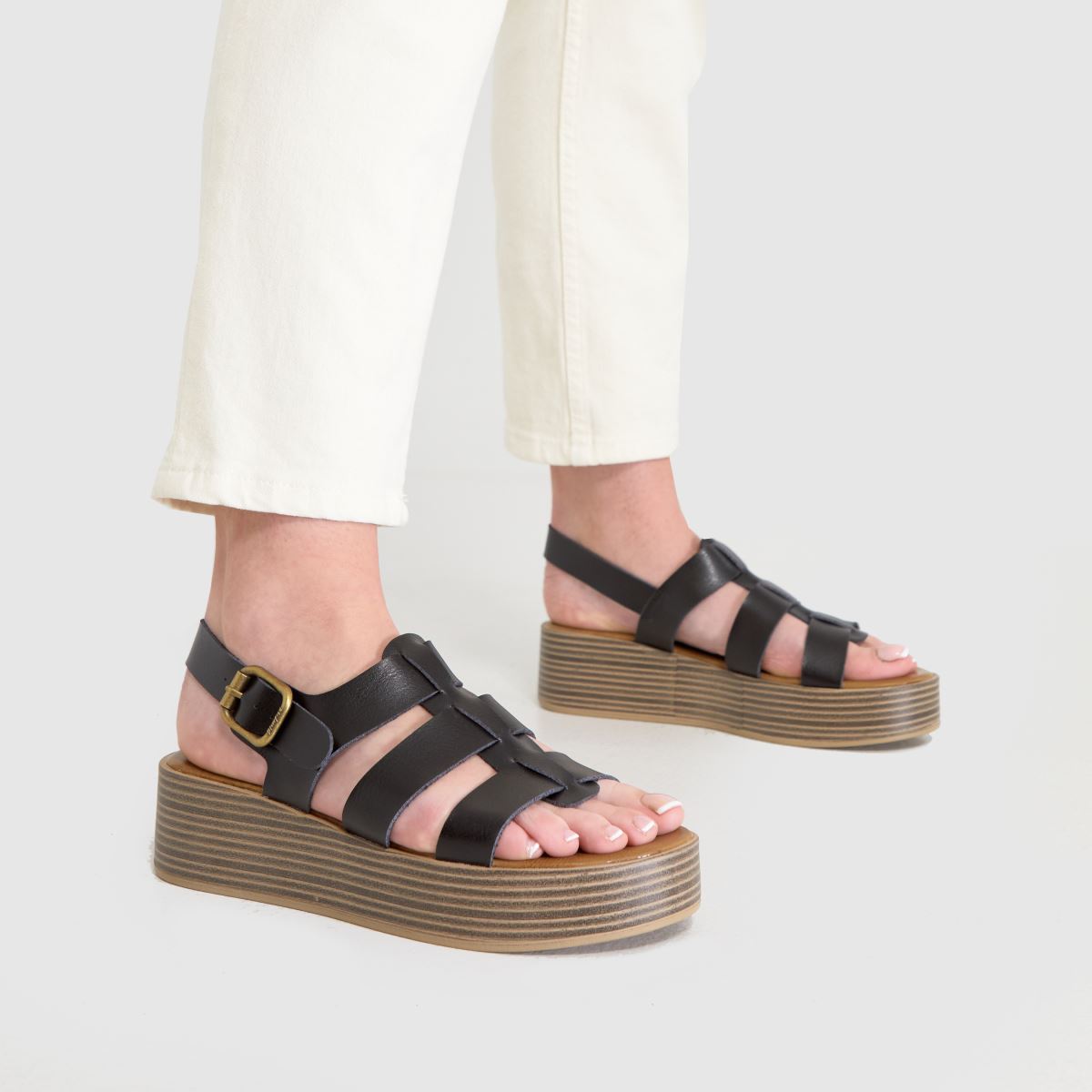 Blowfish – Malibu – London-b – Svarta sandaler med rem